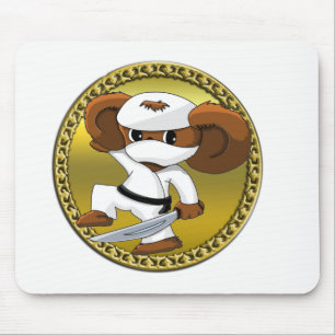 Mousepad Urso Cheburashka, bonitinho e engraçado, com espad