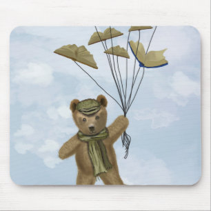 Mousepad Urso com Borboletas 2