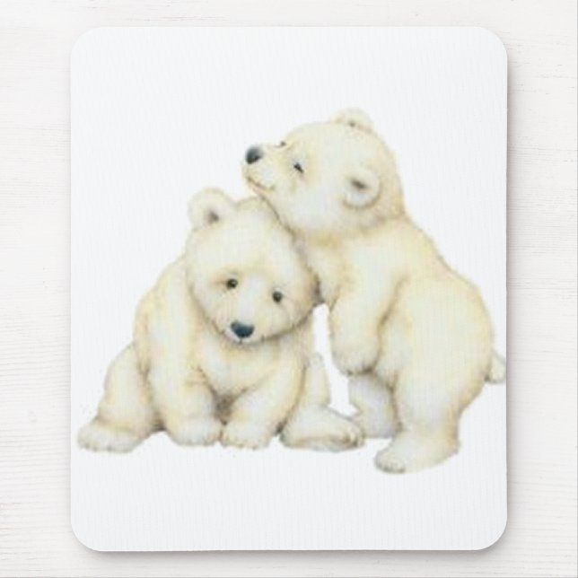 Mousepad Urso Cubs polar (Frente)