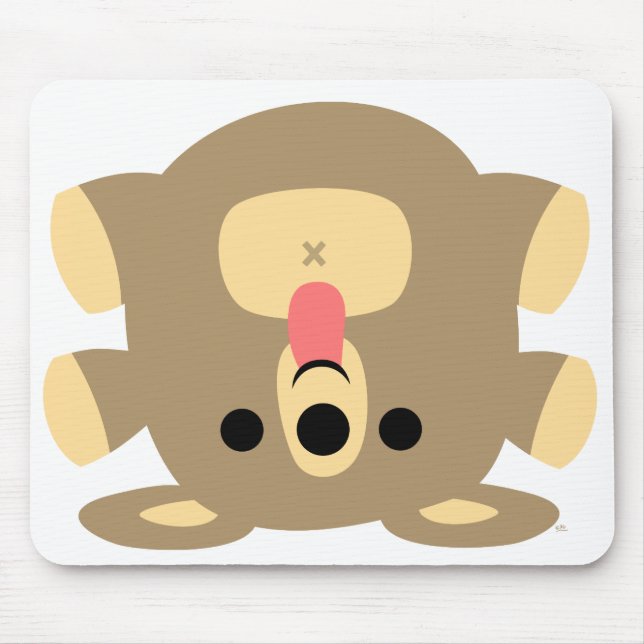 Mousepad Urso de Cartoon Irreverente (Frente)