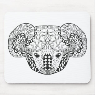 Mousepad Urso de Koala inspirado