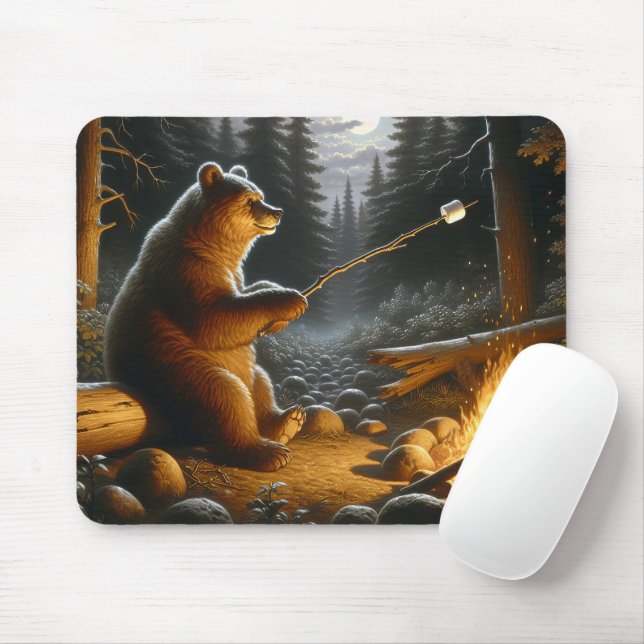 Mousepad Urso de Mares (Com mouse)