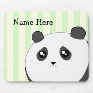 Mousepad Urso de panda carnudo bonito de Kawaii