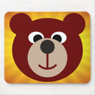 Mousepad Urso de sorriso