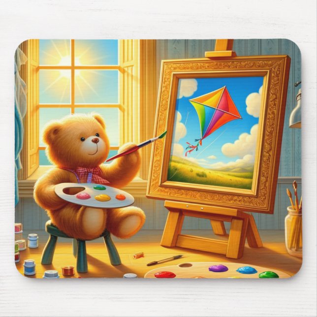Mousepad Urso de Teddy (Frente)