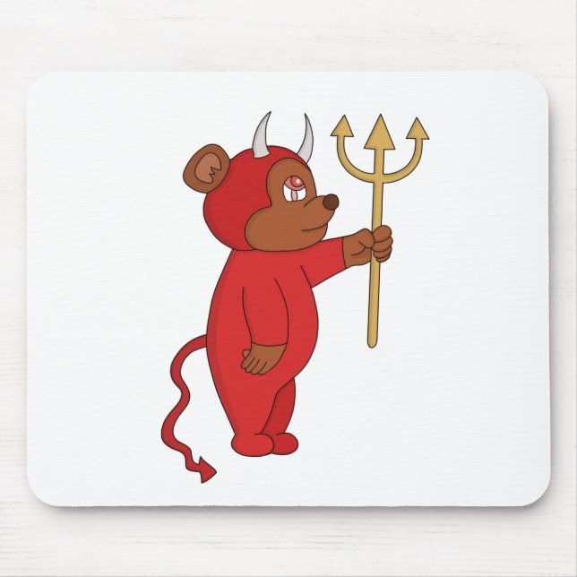 Mousepad Urso Demônio (Frente)
