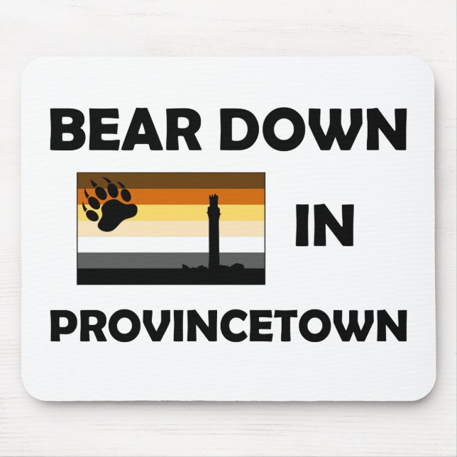 Mousepad Urso Em Provincetown (Frente)
