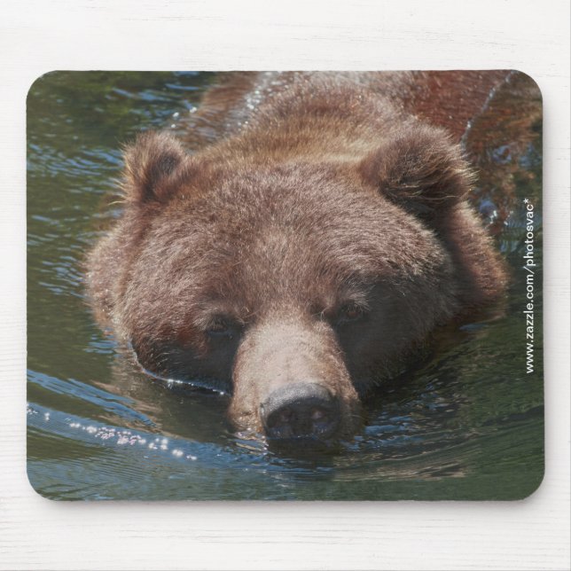 Mousepad Urso Grizzly (Frente)