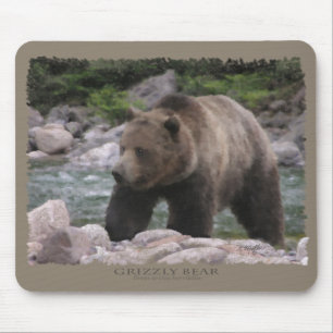 Mousepad Urso Grizzly - Pastas