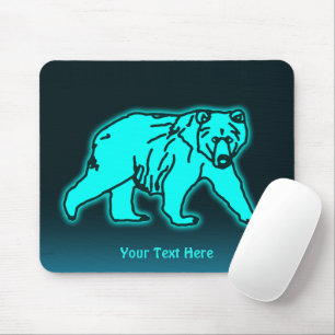 Mousepad Urso Kodiak Azul