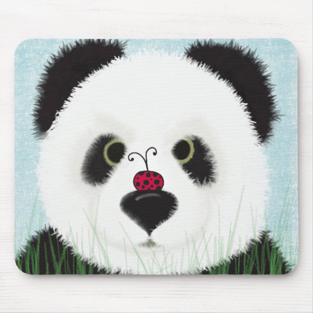 Mousepad Urso Panda Adorável (Frente)
