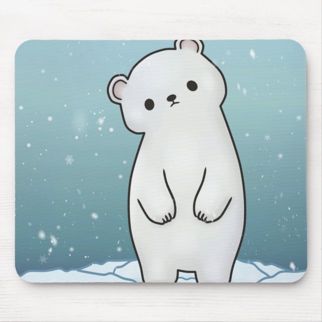 Mousepad Urso Polar (Frente)