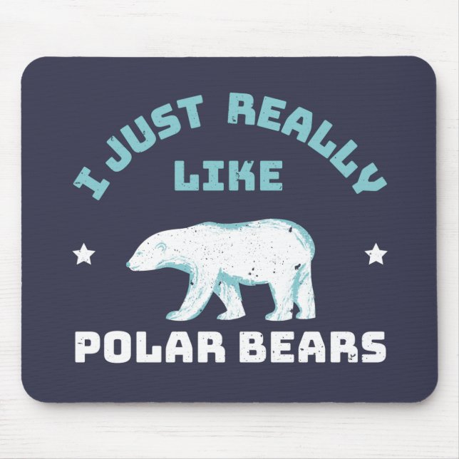Mousepad Urso Polar (Frente)