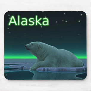 Mousepad Urso Polar De Borda De Gelo