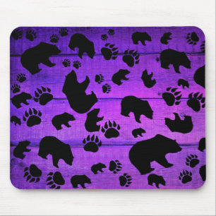Mousepad Urso Preto - Pinturas Pretas