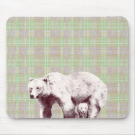 Mousepad Urso Xadrez Sage Neutro