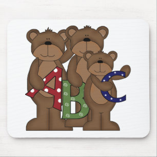Mousepad Ursos de ABC