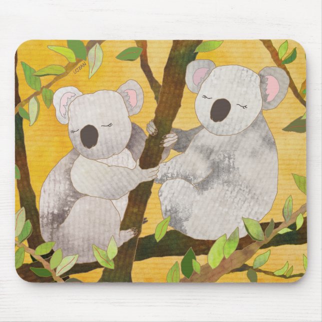 Mousepad Ursos de Koala doces (Frente)