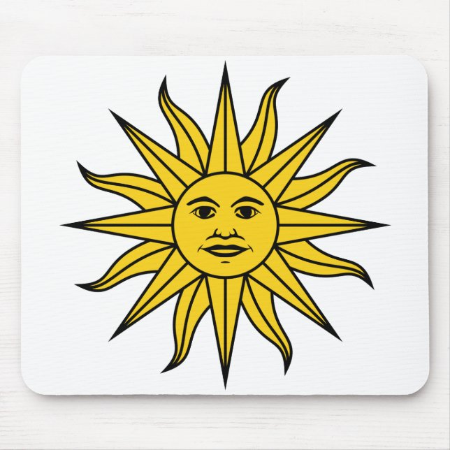 Mousepad Uruguai Sol de Mayo (Frente)