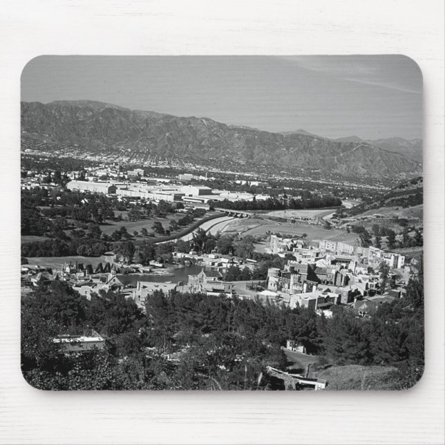 Mousepad US California Hollywood Universal studio 1970 iPa (Frente)