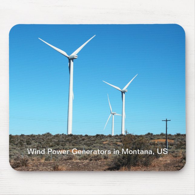 Mousepad US Montana Windmills (Frente)