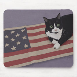 Mousepad USA Cat