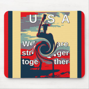 Mousepad USA Change: Unity Design mais forte junto