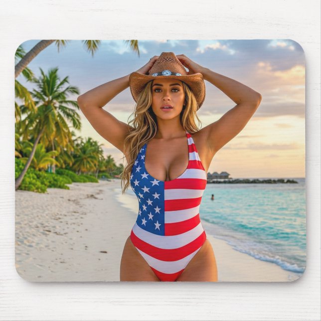 Mousepad USA Dream Girl 1 (Frente)