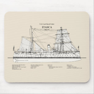 Mousepad USCG Cutter Itasca - SBD