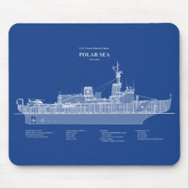 Mousepad USCG Cutter Polar Sea wagb-11 - ABD