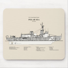 Mousepad USCG Cutter Polar Sea wagb-11 - SBD