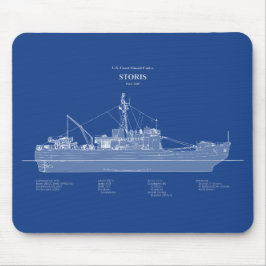 Mousepad USCG Cutter Storis wmec-38 - ABD