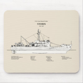 Mousepad USCG Cutter Storis wmec-38 - SBD