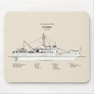 Mousepad USCG Cutter Storis wmec-38 - SBD
