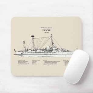 Mousepad USCGC Duane wpg-33 - SBD