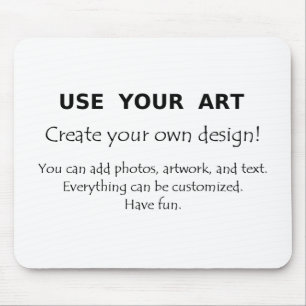 Mousepad Use sua arte criam seu próprio design original