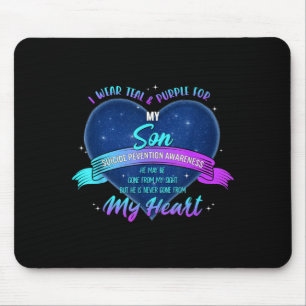 Mousepad Use Verde Azul Para Prevenção de Suicídio de Filho