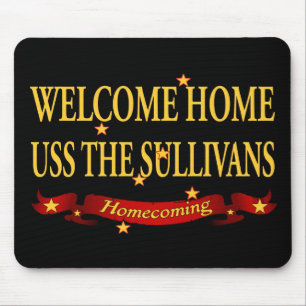 Mousepad USS Home bem-vindo o Sullivas