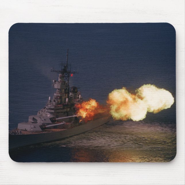 Mousepad USS Wisconsin (BB-64) (Frente)