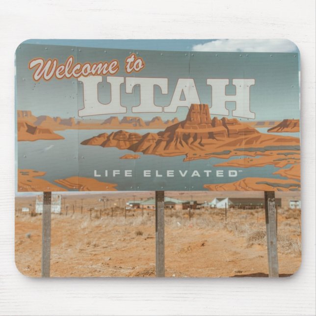 Mousepad Utah Life Elevada (Frente)