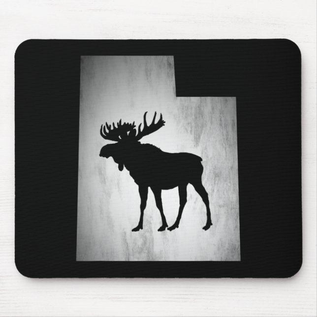 Mousepad Utah Moose Hunting (Frente)