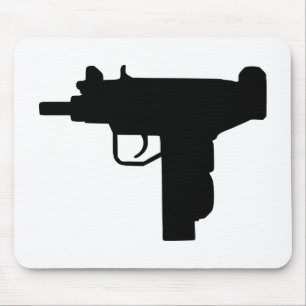 Mousepad Uzi - arma