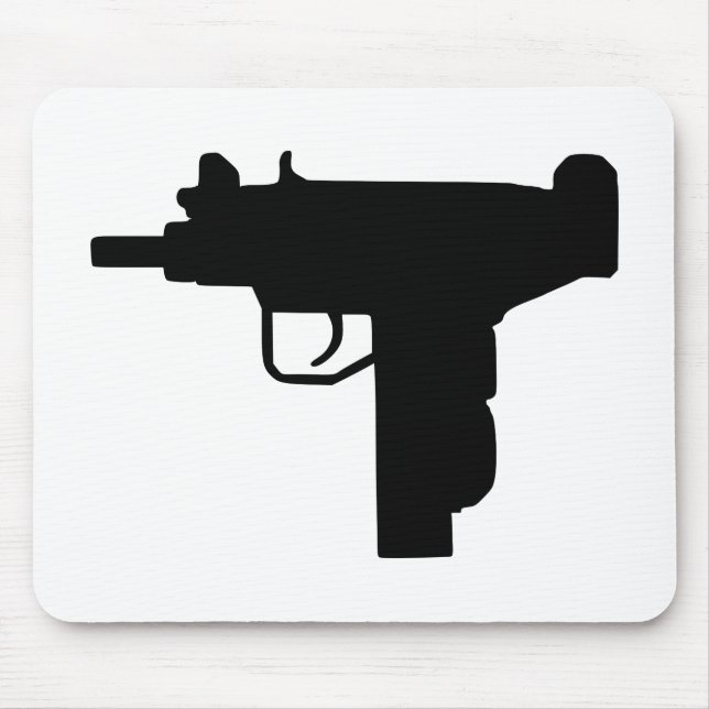 Mousepad Uzi - arma (Frente)
