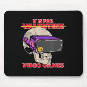 Mousepad V É Para Videos games (namorados) - Gamer Gra Engr
