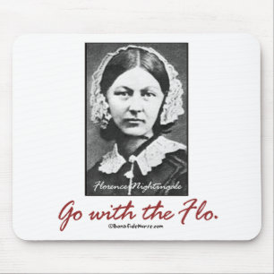 Mousepad Vá com Florence Nightingale