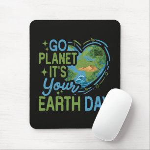Mousepad Vá Planeta É Seu Dia da Terra