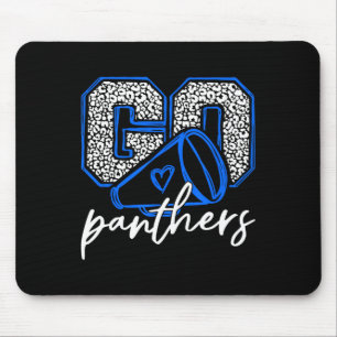 Mousepad Vá Torcer Panthers Nome Esportivo Escolar Espírito