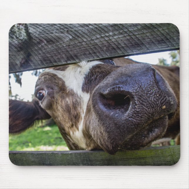 Mousepad Vaca curiosa (Frente)