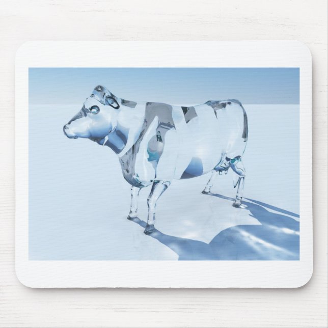 Mousepad Vaca de vidro (Frente)