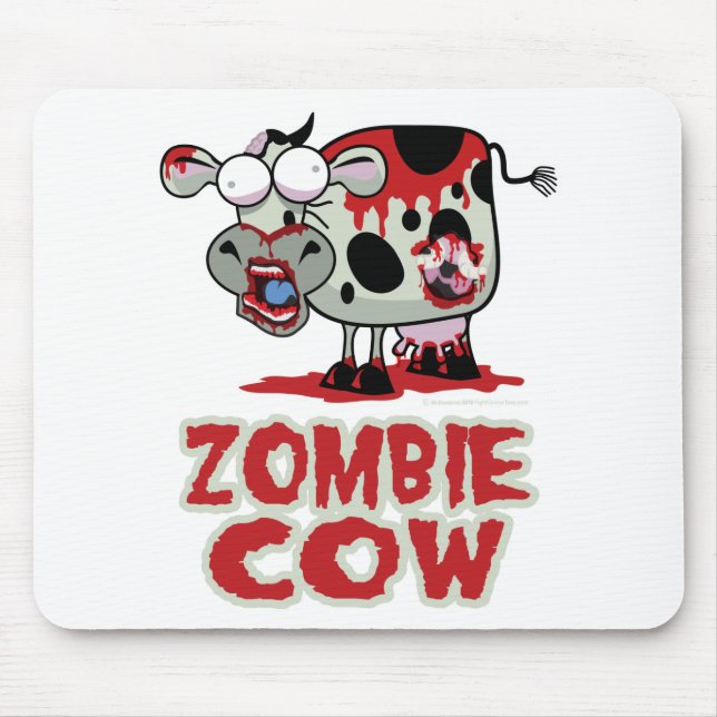 Mousepad Vaca do zombi (Frente)
